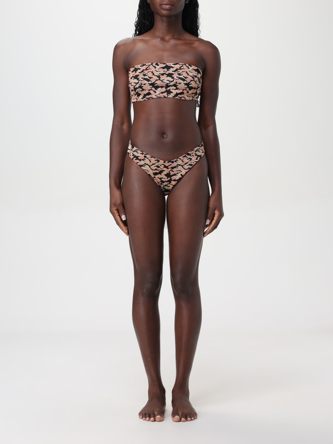 Giglio Bikini Zimmermann in lycra stampa camouflage