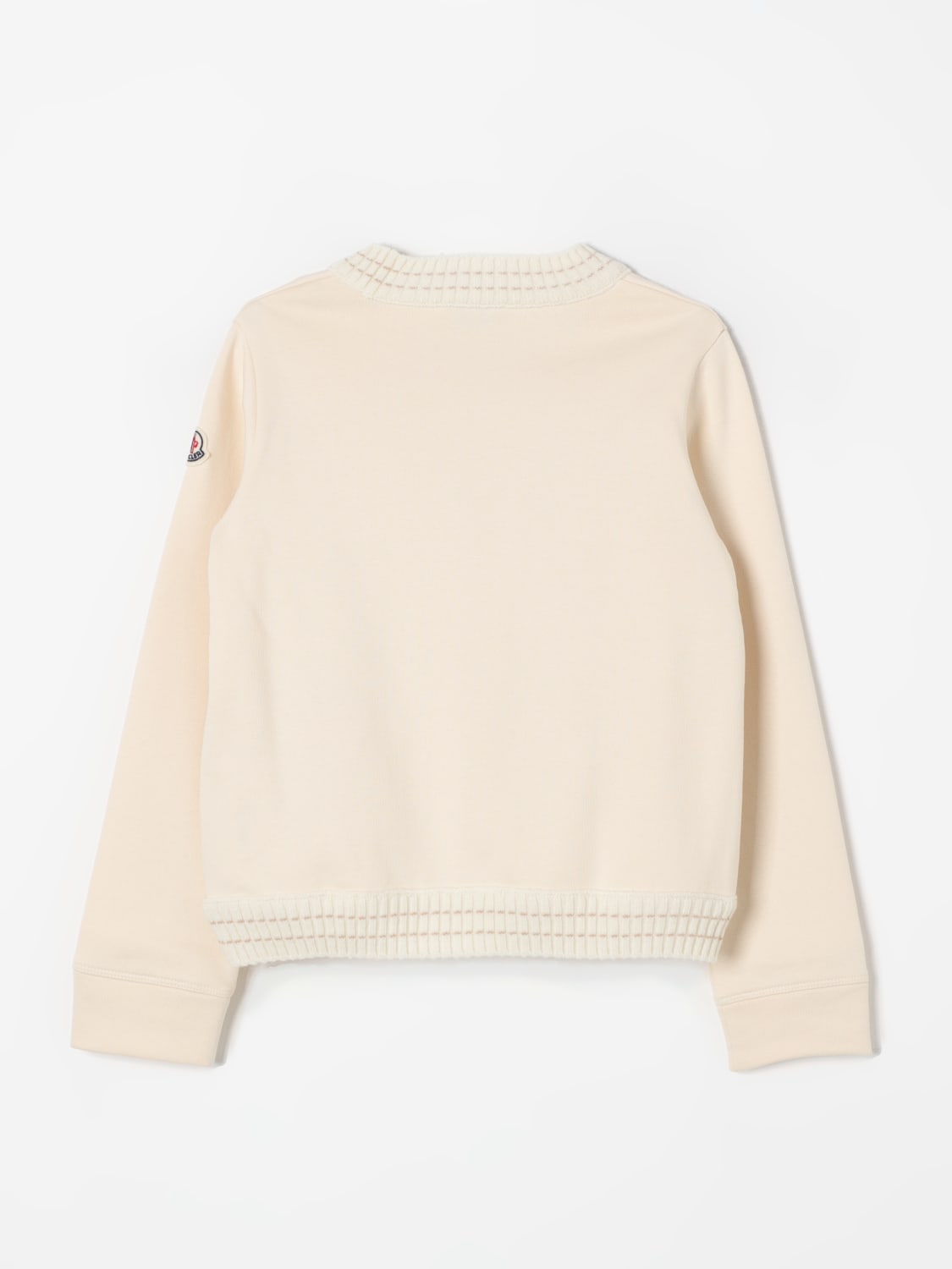 MONCLER SWEATER: Sweater kids Moncler, Yellow Cream - Img 2