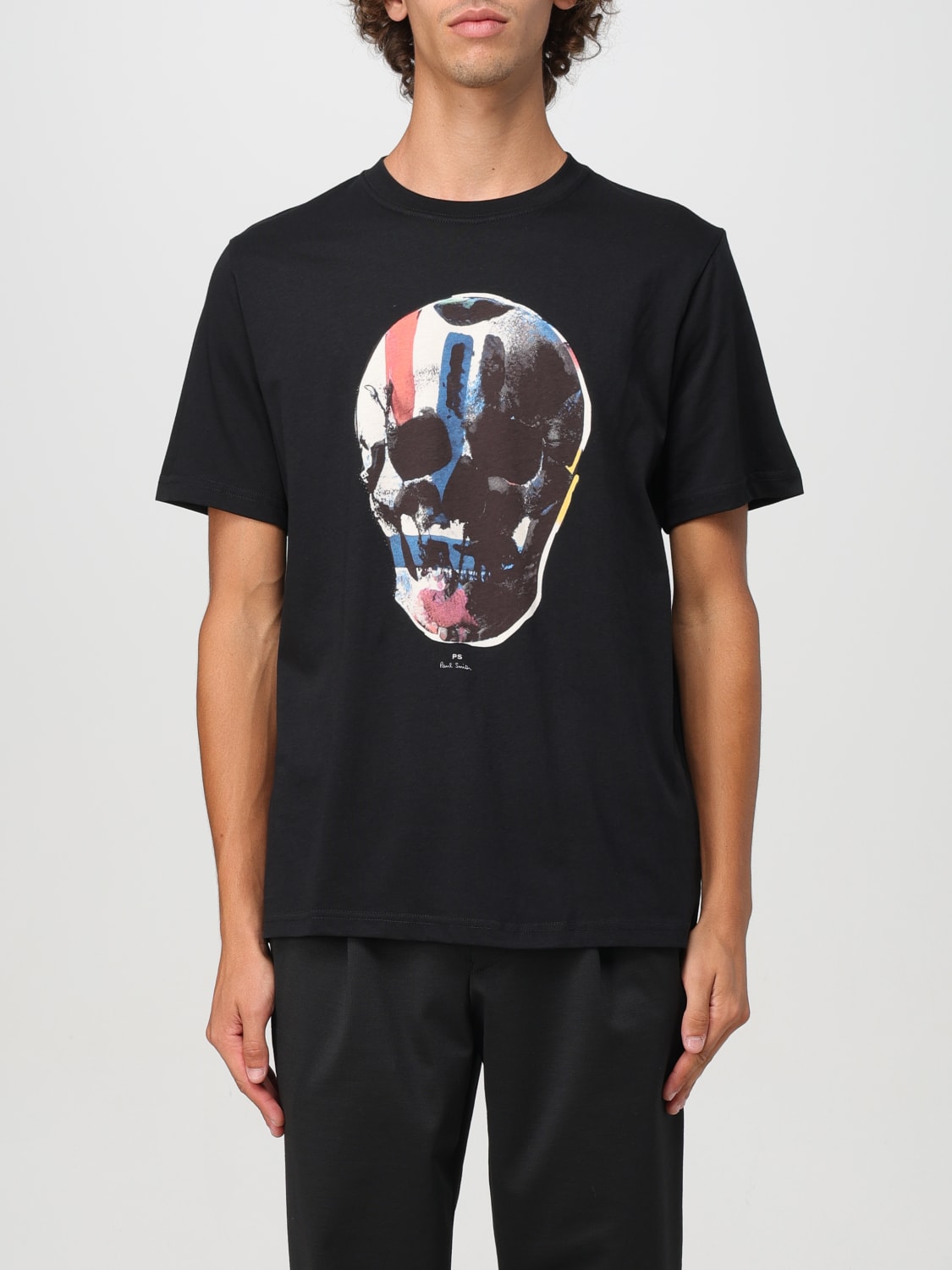 PS PAUL SMITH T-SHIRT: T-shirt herren Ps Paul Smith, Schwarz - Img 1