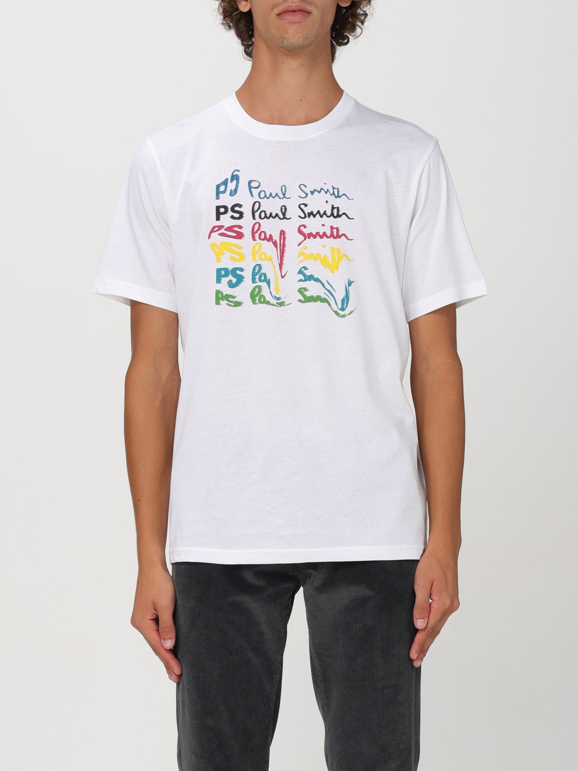 Giglio T-shirt PS Paul Smith in cotone organico