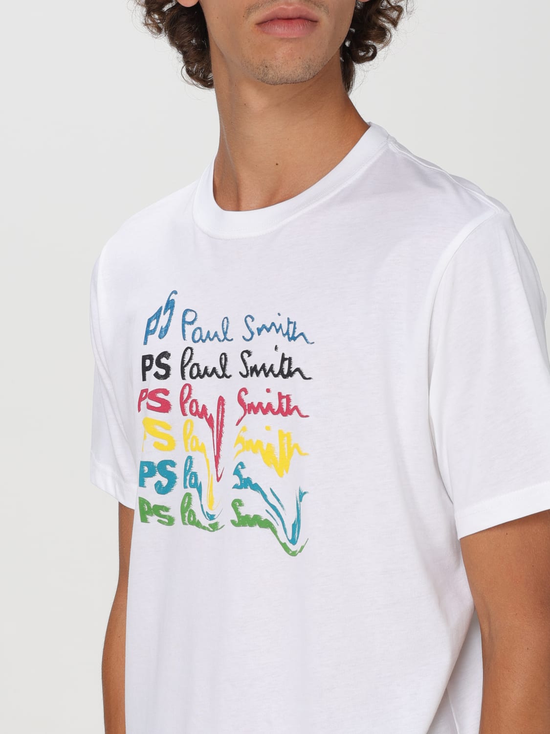 PS PAUL SMITH T-SHIRT: T-shirt men Ps Paul Smith, White - Img 3