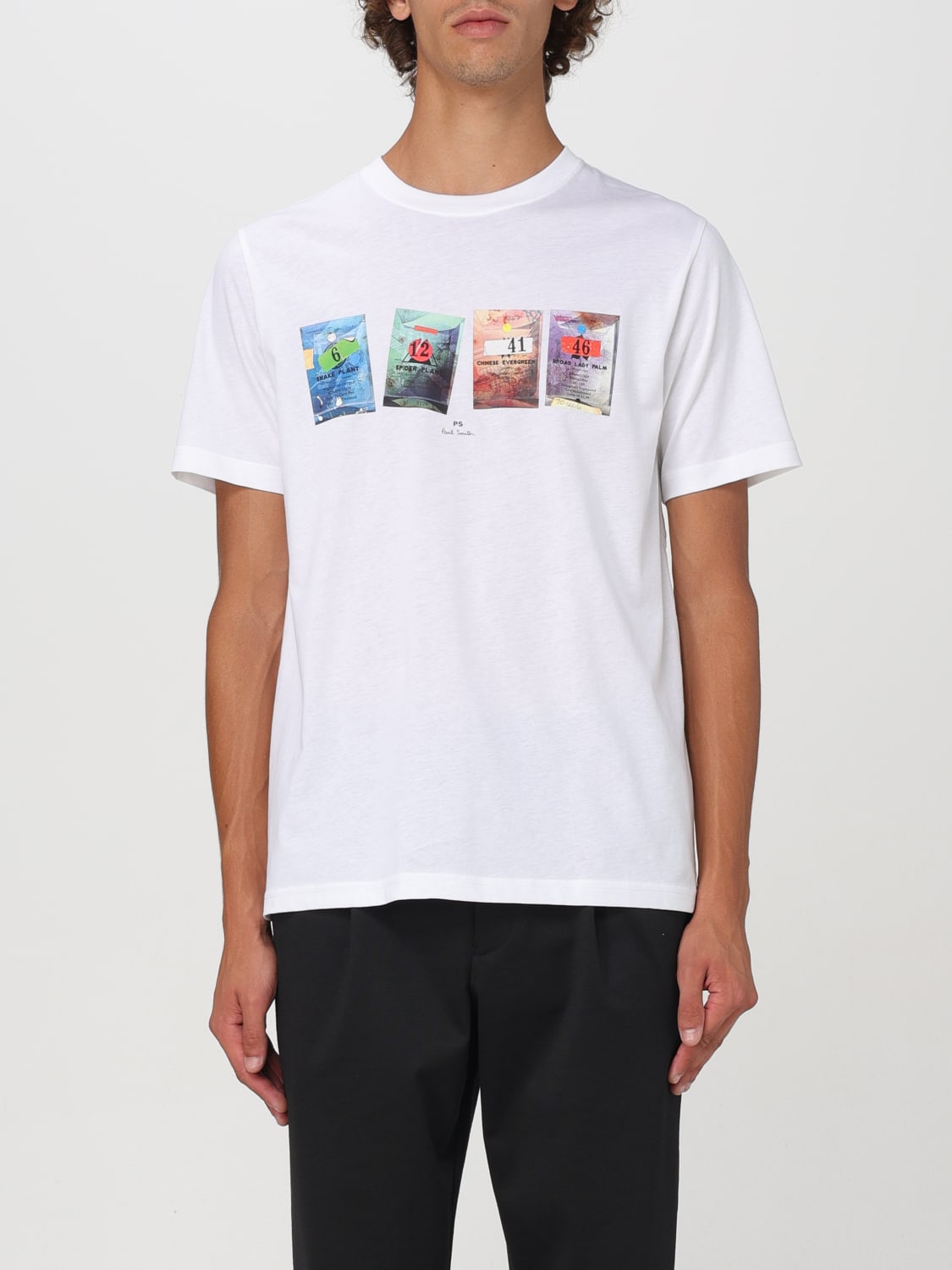 PS PAUL SMITH T-SHIRT: T-shirt homme Ps Paul Smith, Blanc - Img 1