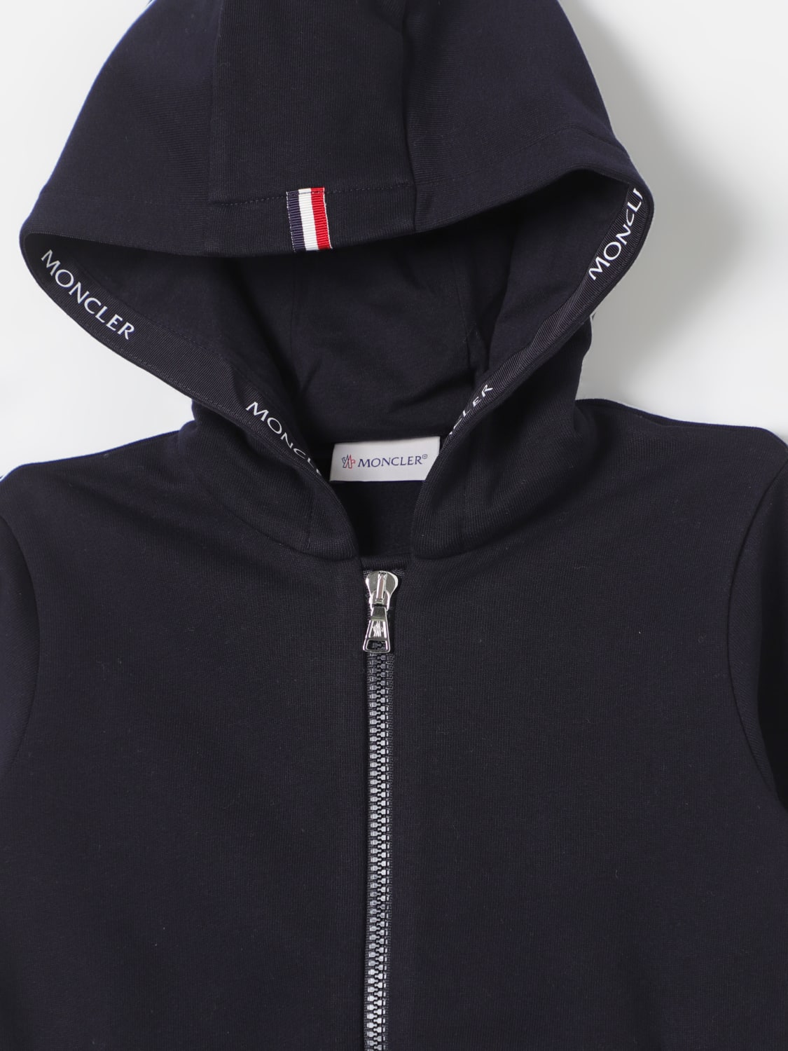 MONCLER 스웨터: 스웨터 남아 Moncler, 블루 - Img 3