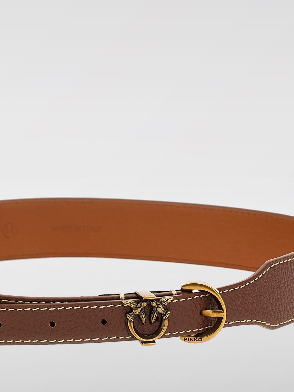 PINKO BELT: Belt woman Pinko, Brown - Img 3