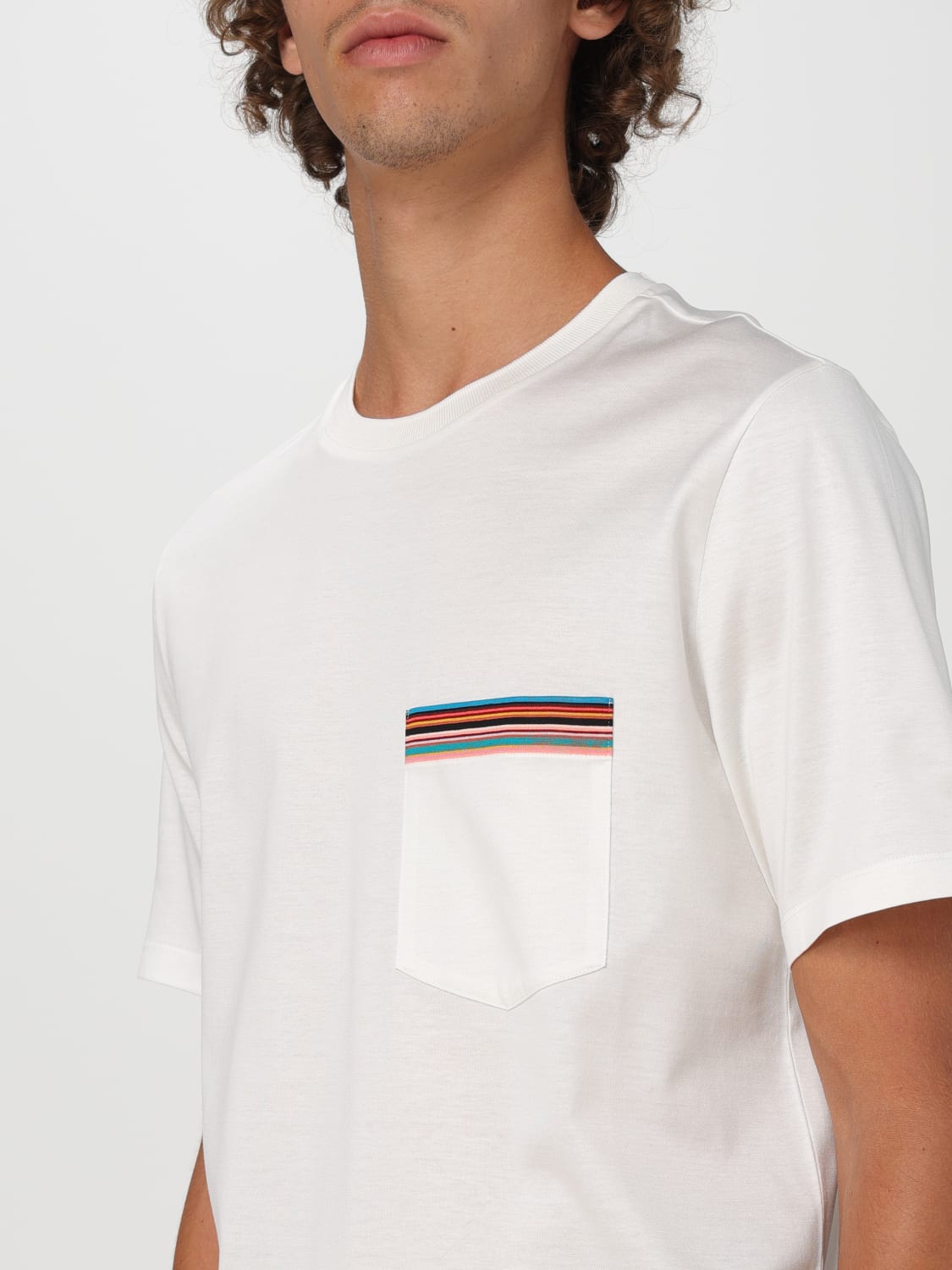 PAUL SMITH T-SHIRT: T-shirt men Paul Smith, White - Img 3