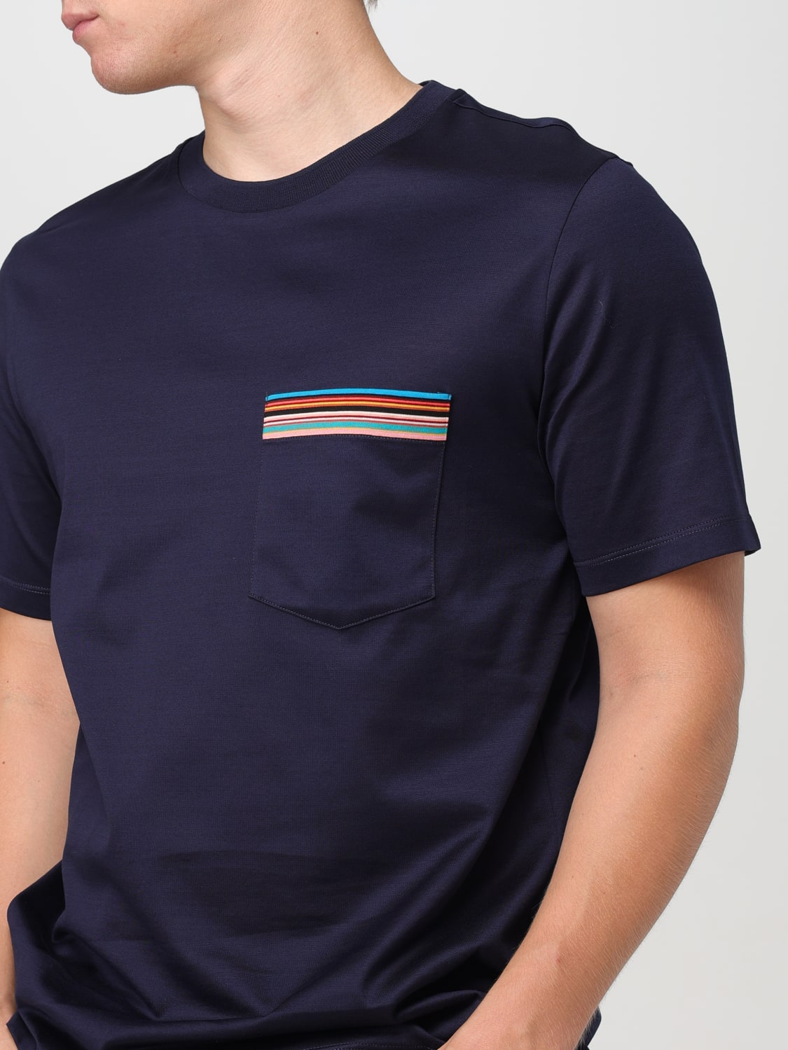 PAUL SMITH T-SHIRT: T-shirt men Paul Smith, Blue - Img 3