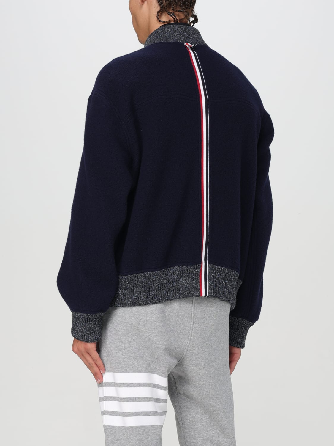 THOM BROWNE JACKET: Coat men Thom Browne, Blue - Img 3