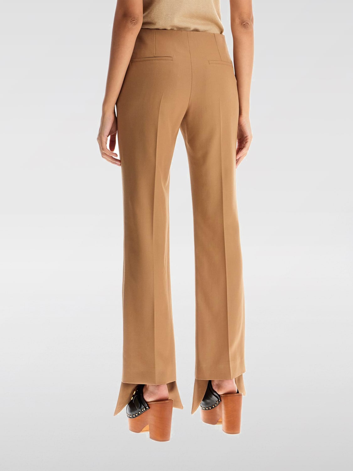 CHLOÉ PANTALON: Pantalon femme ChloÉ, Marron - Img 2