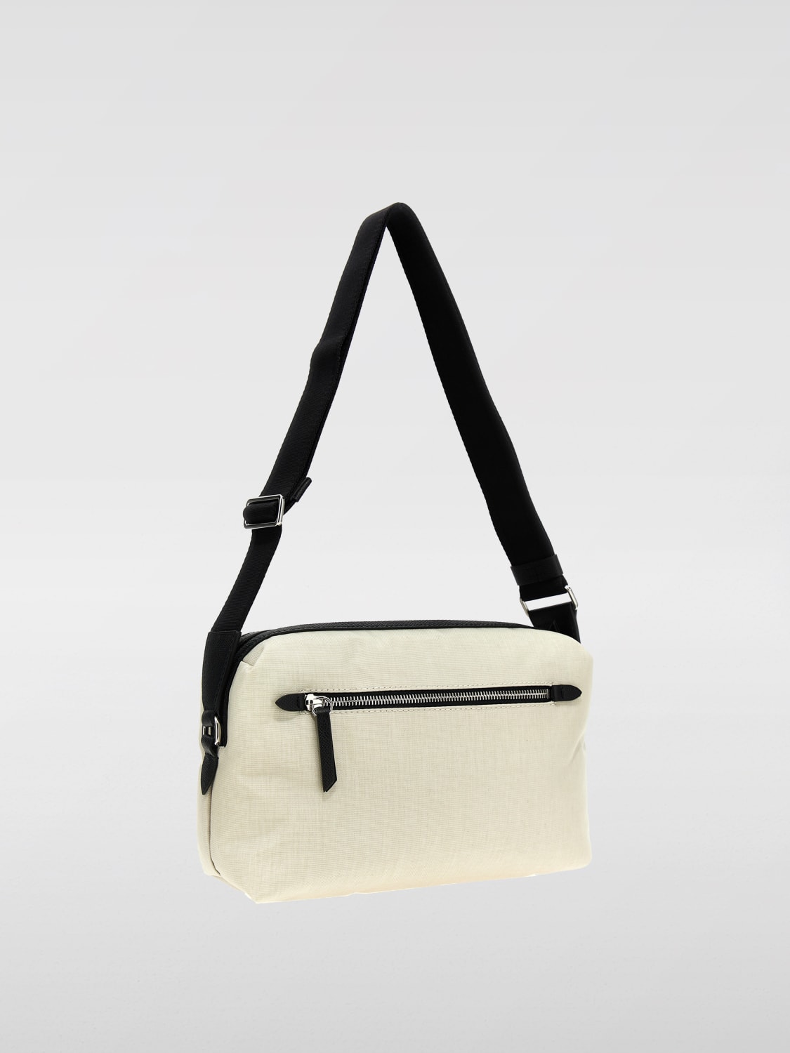 MAISON MARGIELA BORSA A TRACOLLA: Borsa Glam Slam Sport Maison Margiela in nylon capitonnè , Grigio - Img 2