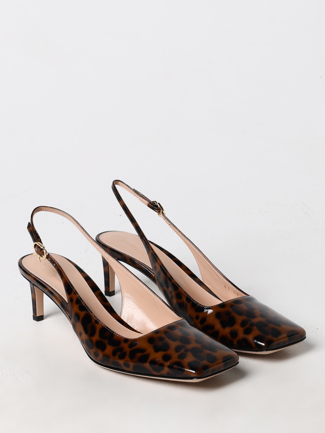 GIANVITO ROSSI HIGH HEEL SHOES: Shoes woman Gianvito Rossi, Brown - Img 2