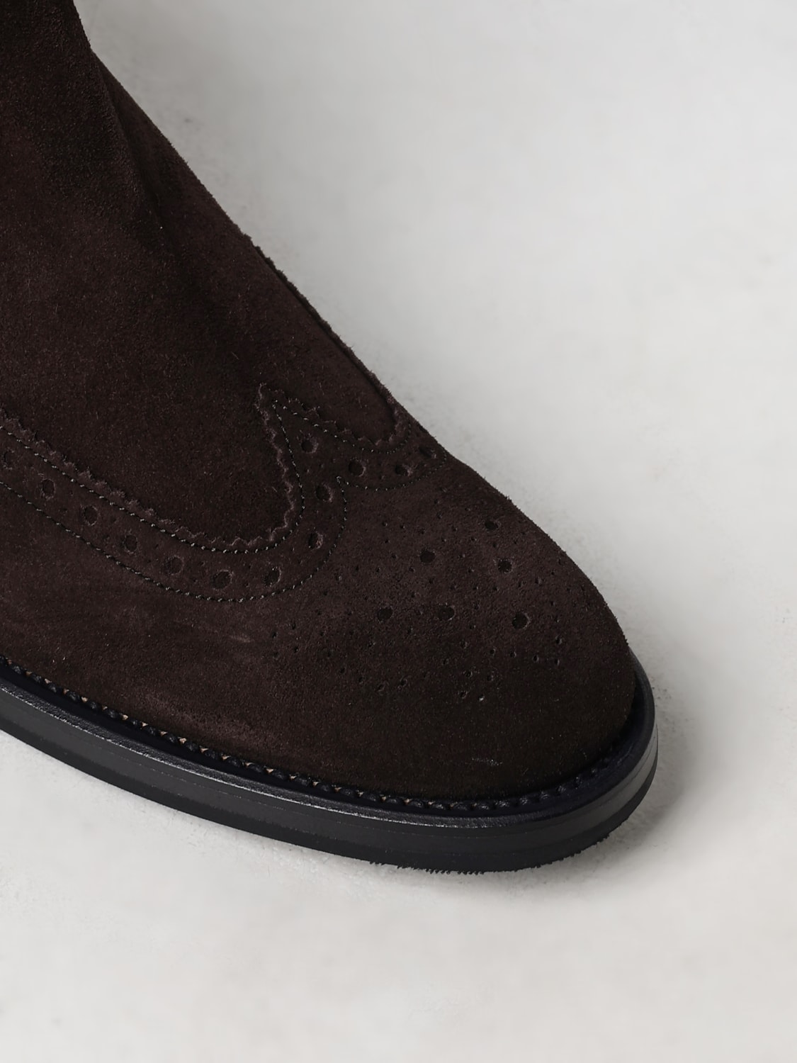 ショートブーツ・ブーティ CHURCH'S Woman Flat ankle boots Brown DT00019VJ F0AAD Church's(チャーチ) ショートブーツ・ブーティ(レディース