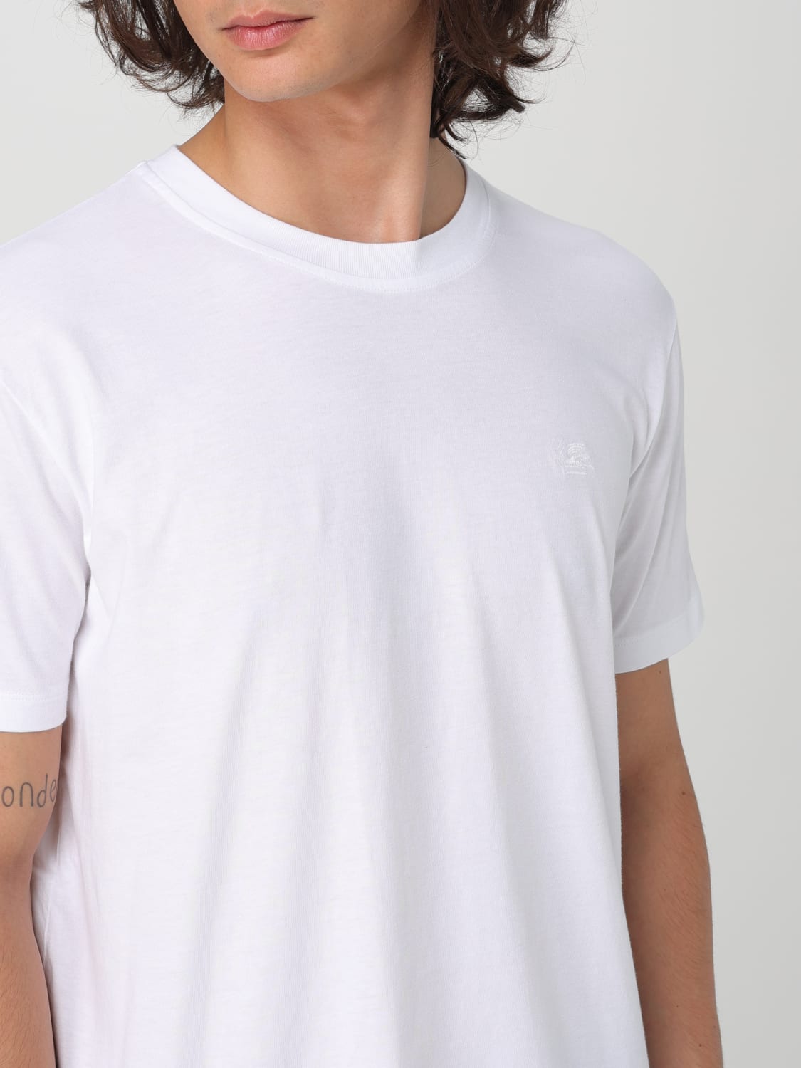 ETRO T-SHIRT: T-shirt men Etro, White - Img 5