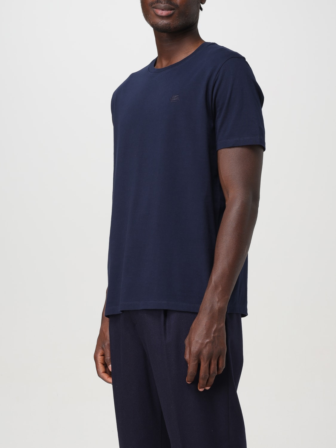 ETRO T-SHIRT: T-shirt men Etro, Blue - Img 4