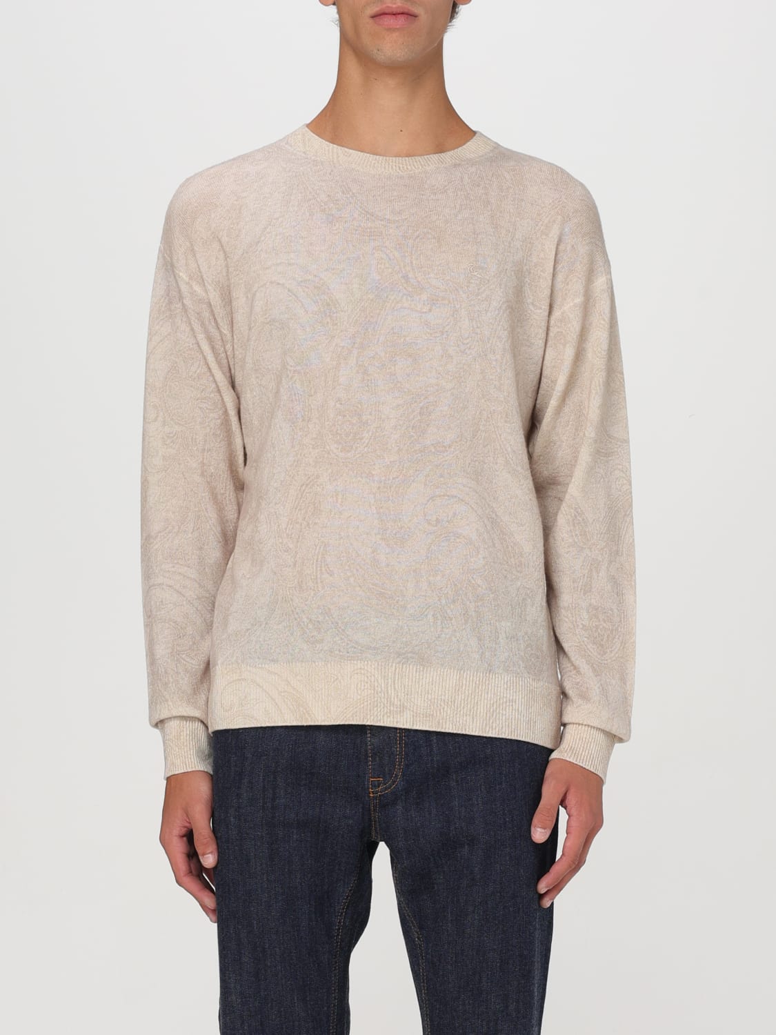 ETRO SWEATER: Sweater men Etro, Brown - Img 1