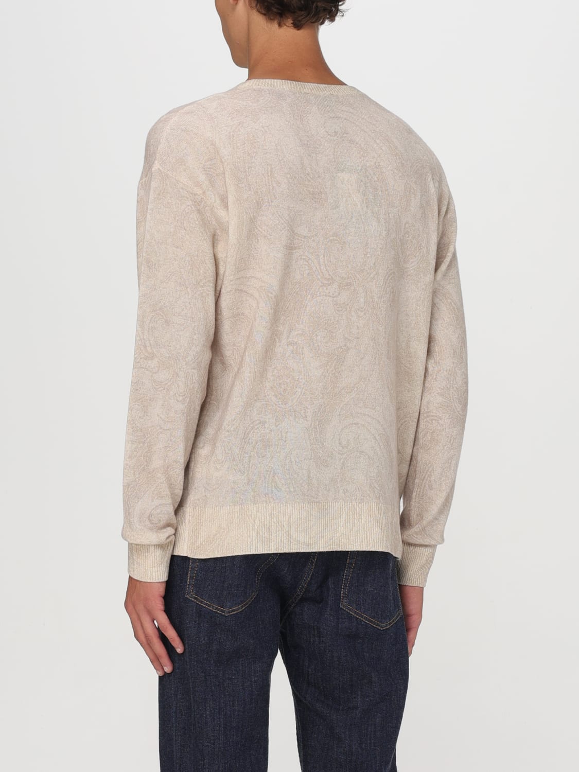 ETRO SWEATER: Sweater men Etro, Brown - Img 3