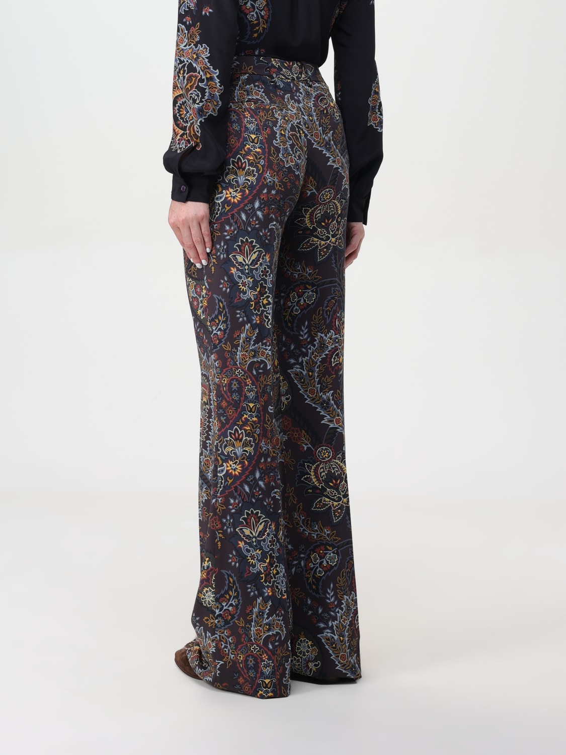 ETRO PANTS: Pants woman Etro, Black - Img 3