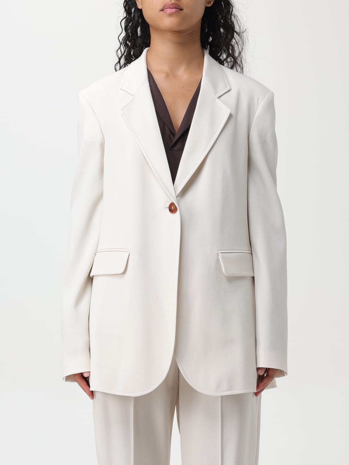 ALYSI BLAZER: Blazer femme Alysi, Blanc - Img 1