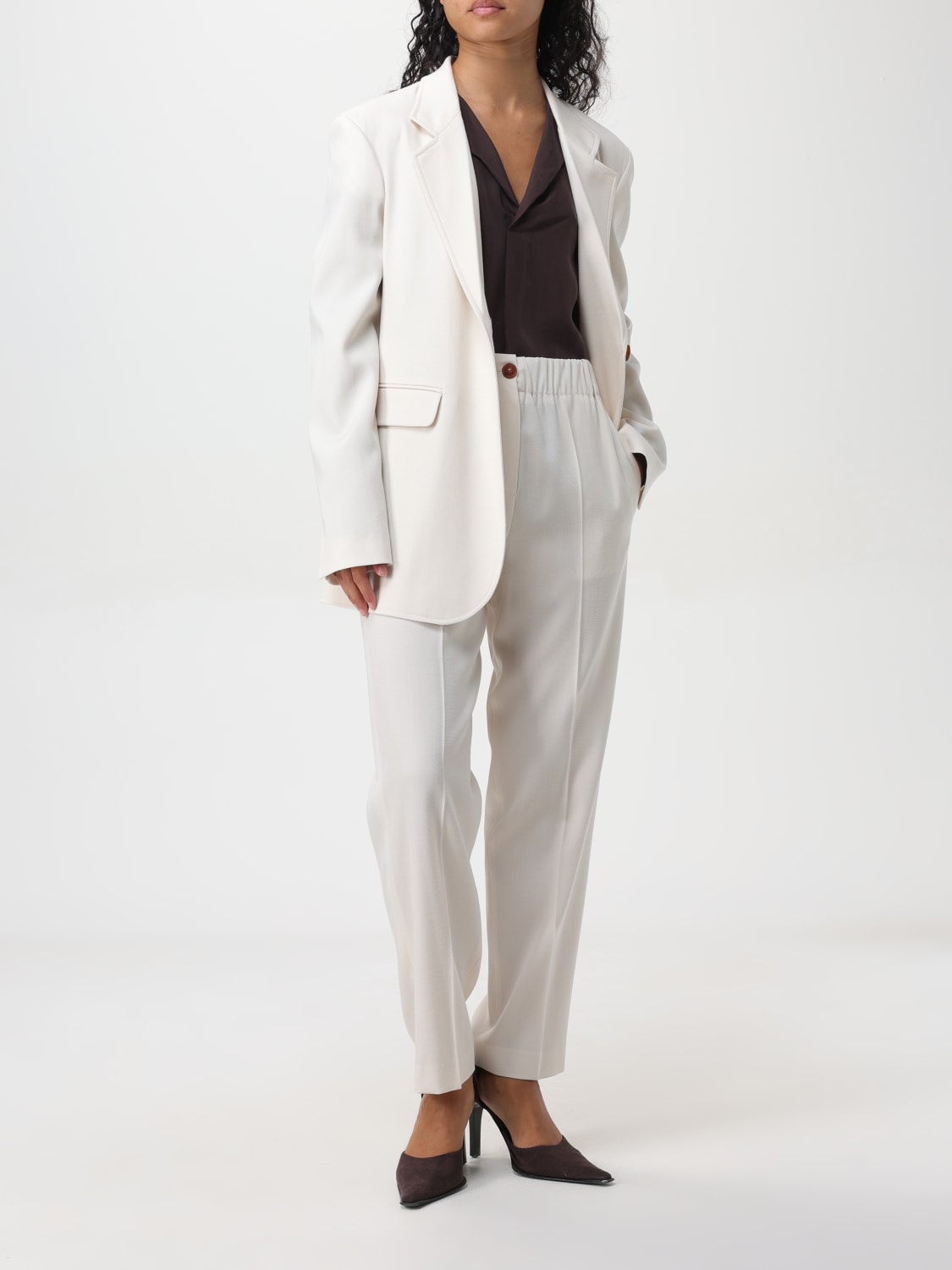 ALYSI BLAZER: Blazer femme Alysi, Blanc - Img 2