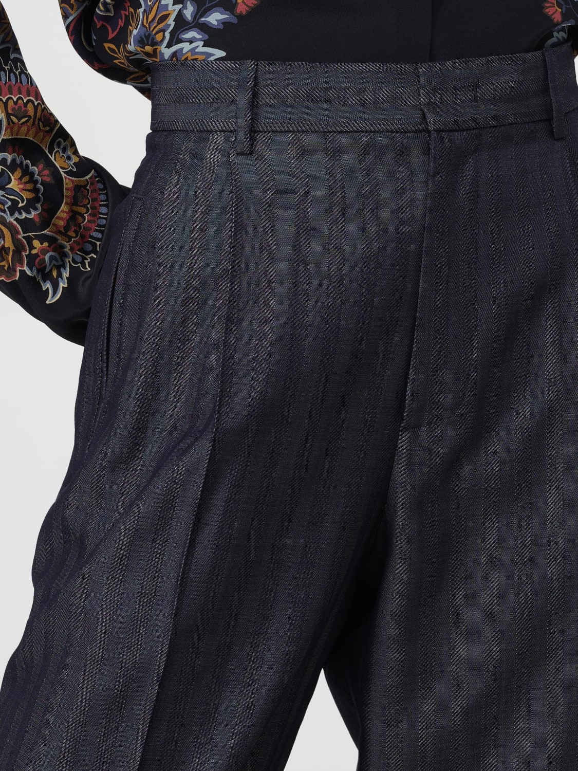 ETRO HOSE: Hose damen Etro, Blau - Img 5