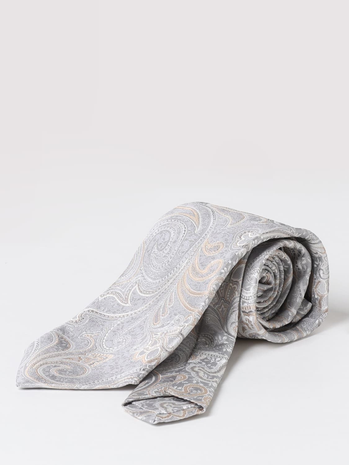 Giglio Cravatta con stampa paisley jacquard Etro