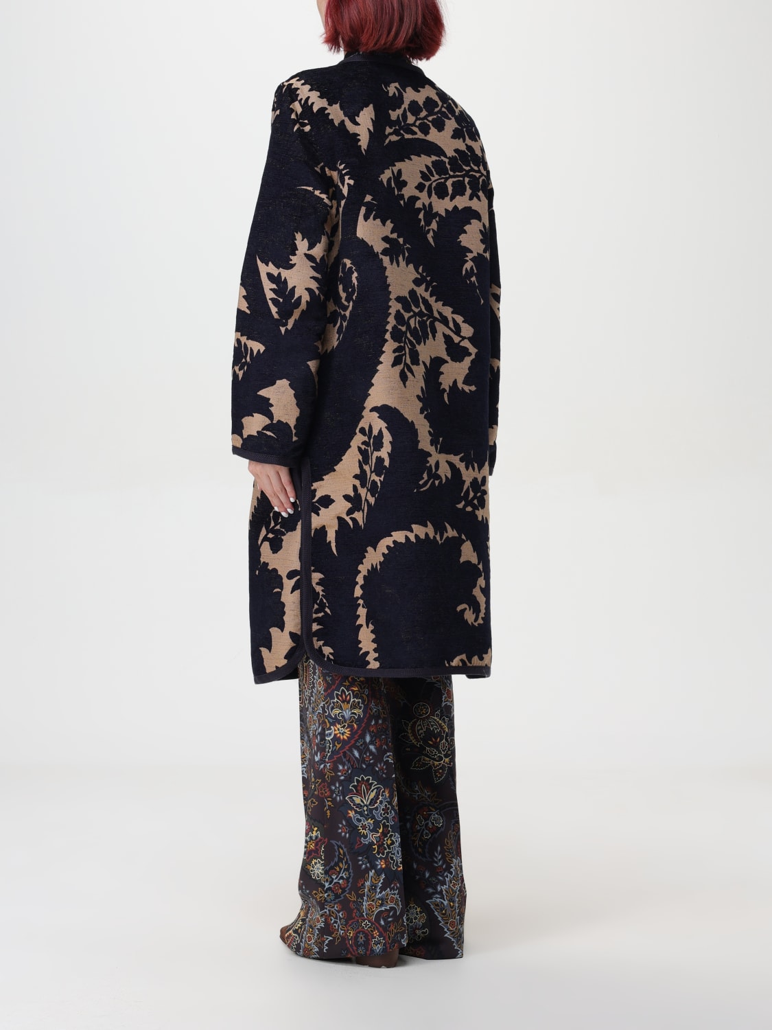 ETRO COAT: Etro women's coat, Blue - Img 3