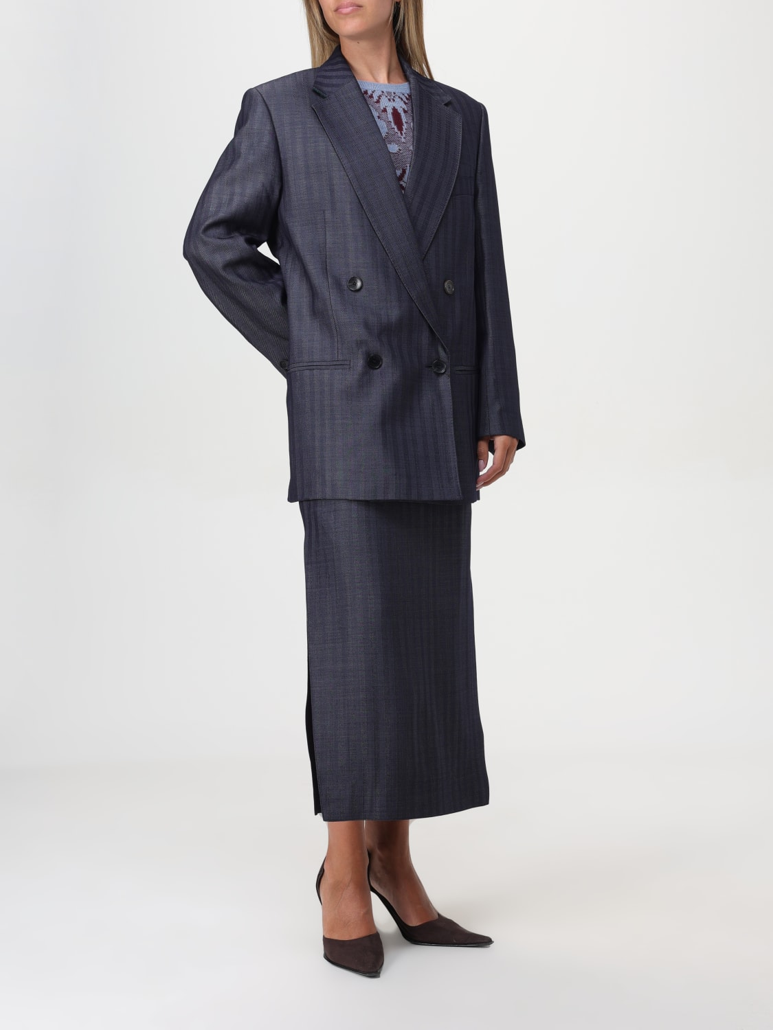 ETRO BLAZER: Blazer femme Etro, Bleu - Img 2