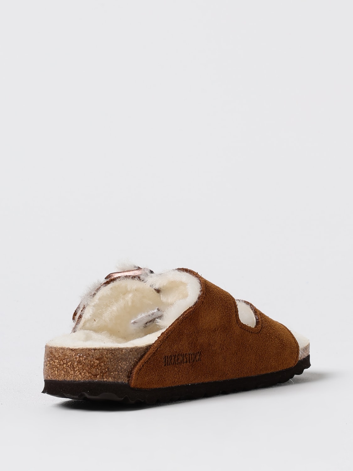 BIRKENSTOCK FLAT SANDALS: Shoes woman Birkenstock, Brown - Img 3