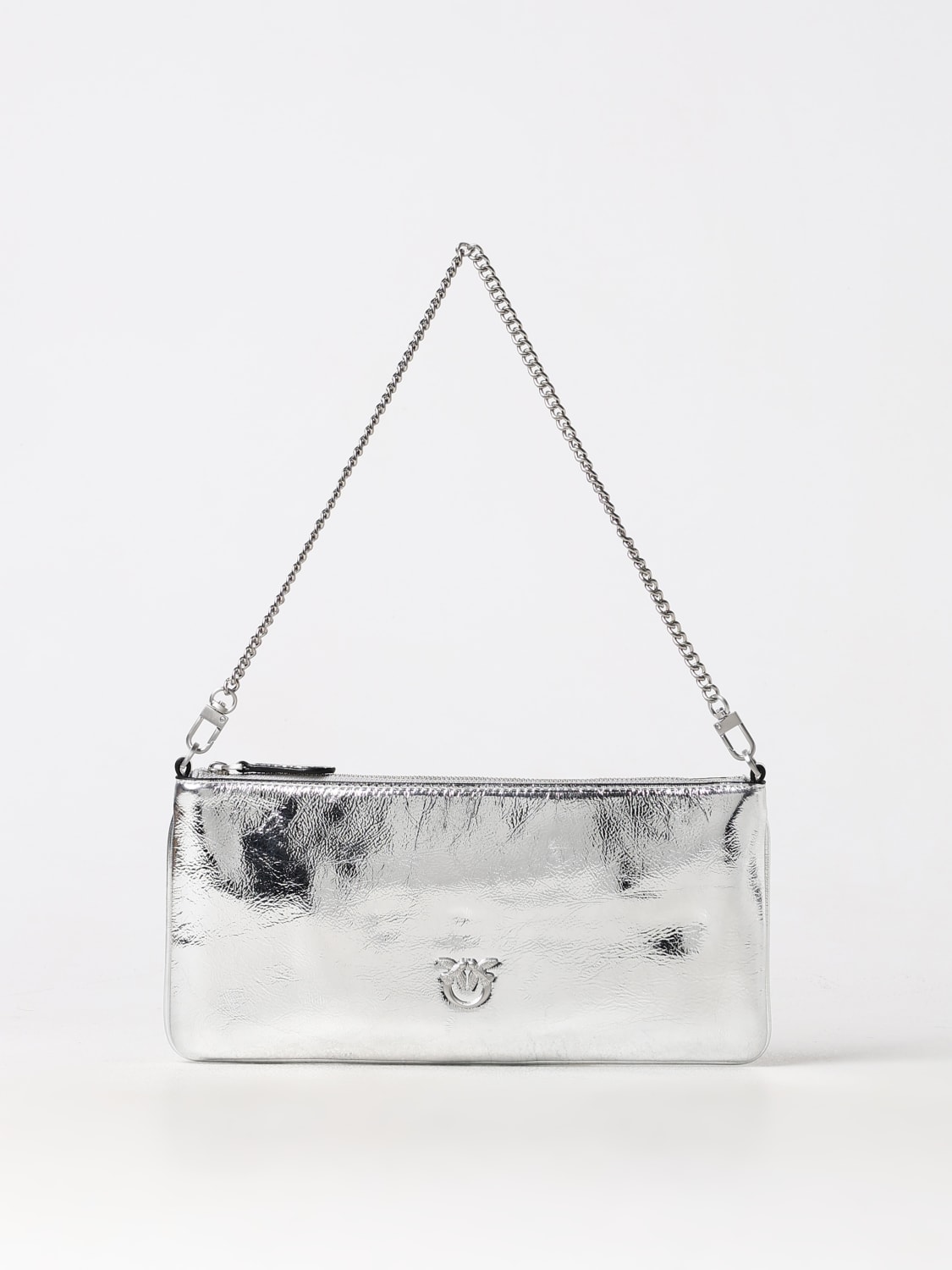 PINKO SHOULDER BAG: Shoulder bag woman Pinko, Silver - Img 1