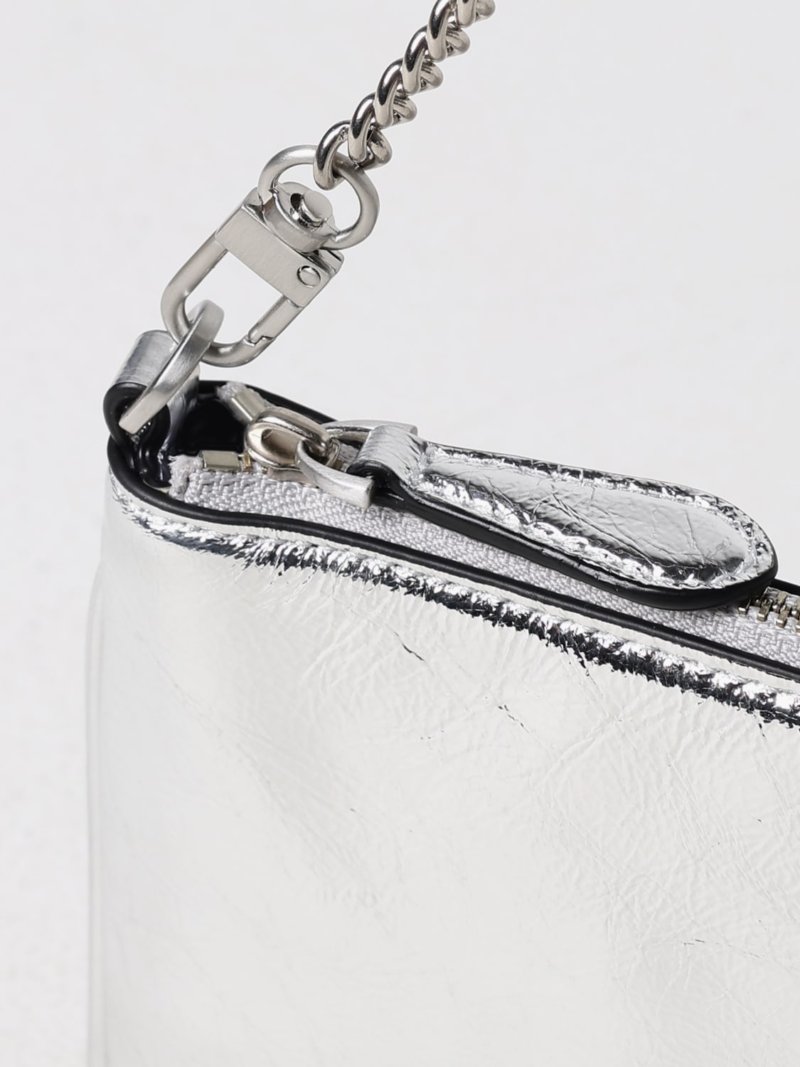 PINKO SHOULDER BAG: Shoulder bag woman Pinko, Silver - Img 3