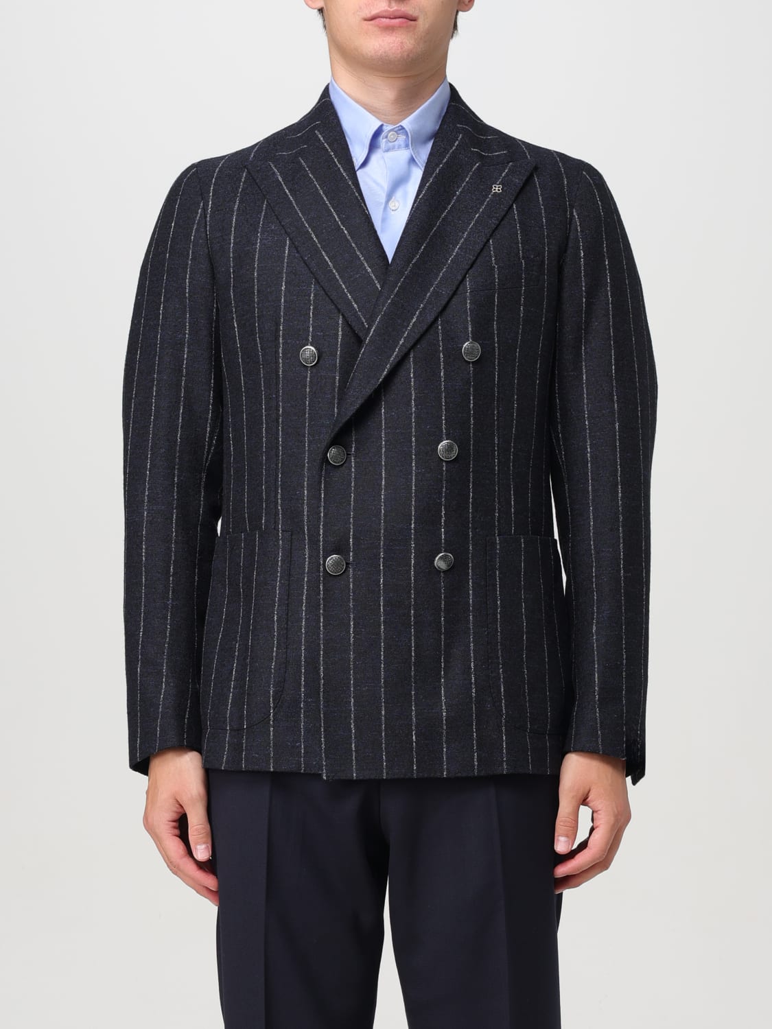 Giglio Blazer a doppiopetto gessato Tagliatore