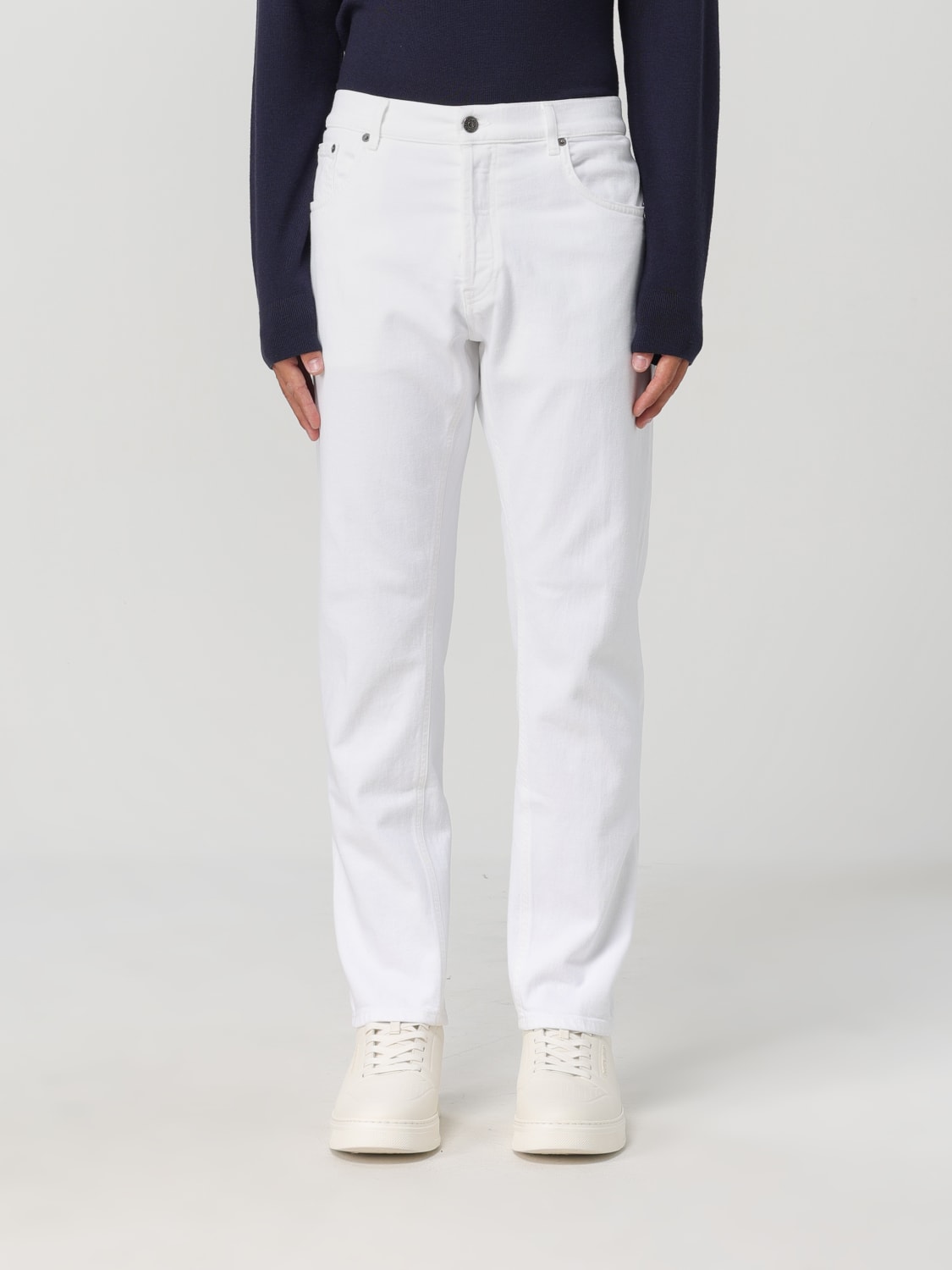 DONDUP JEANS: Pantalon homme Dondup, Blanc - Img 1