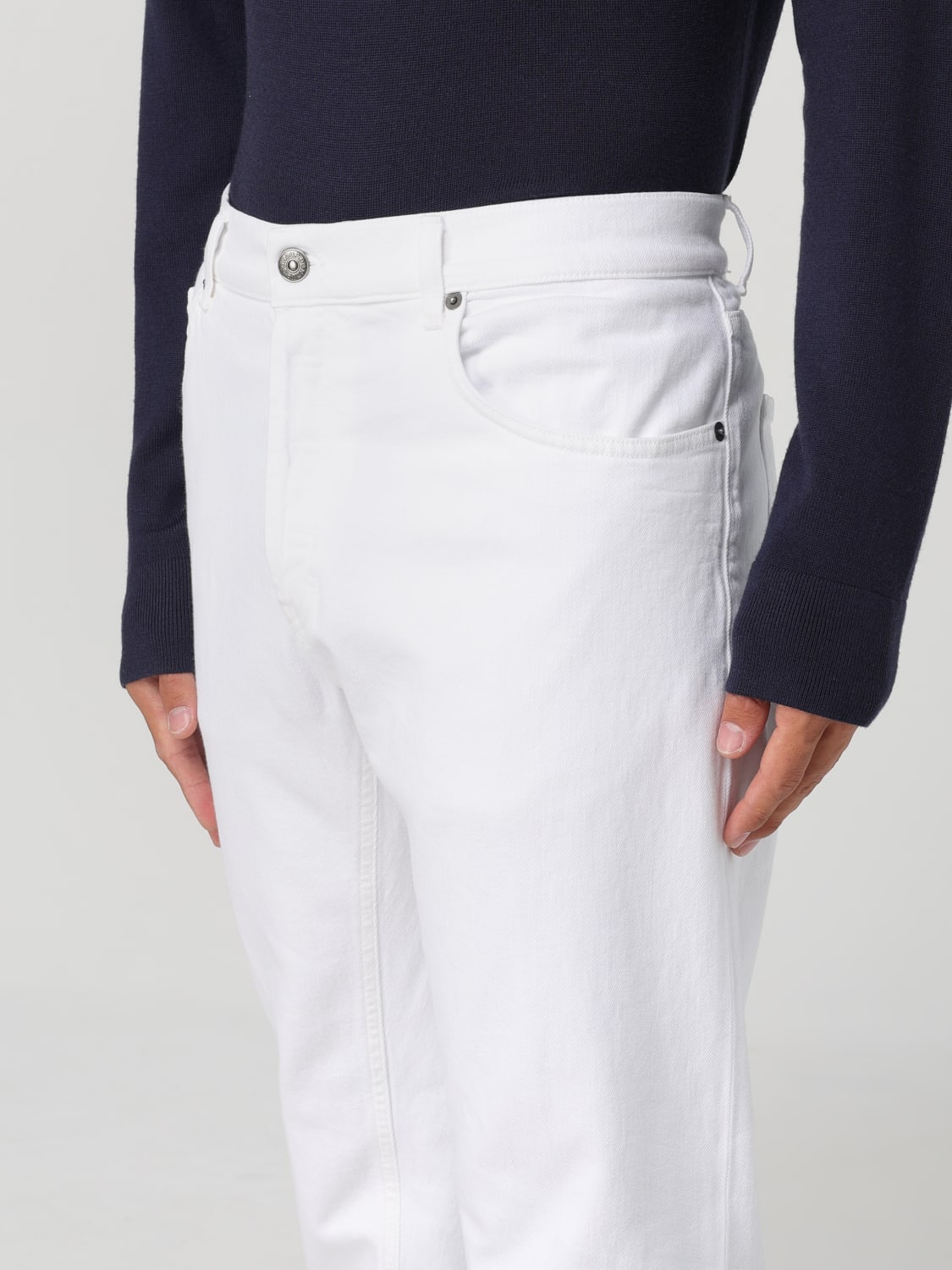 DONDUP JEANS: Pantalon homme Dondup, Blanc - Img 3