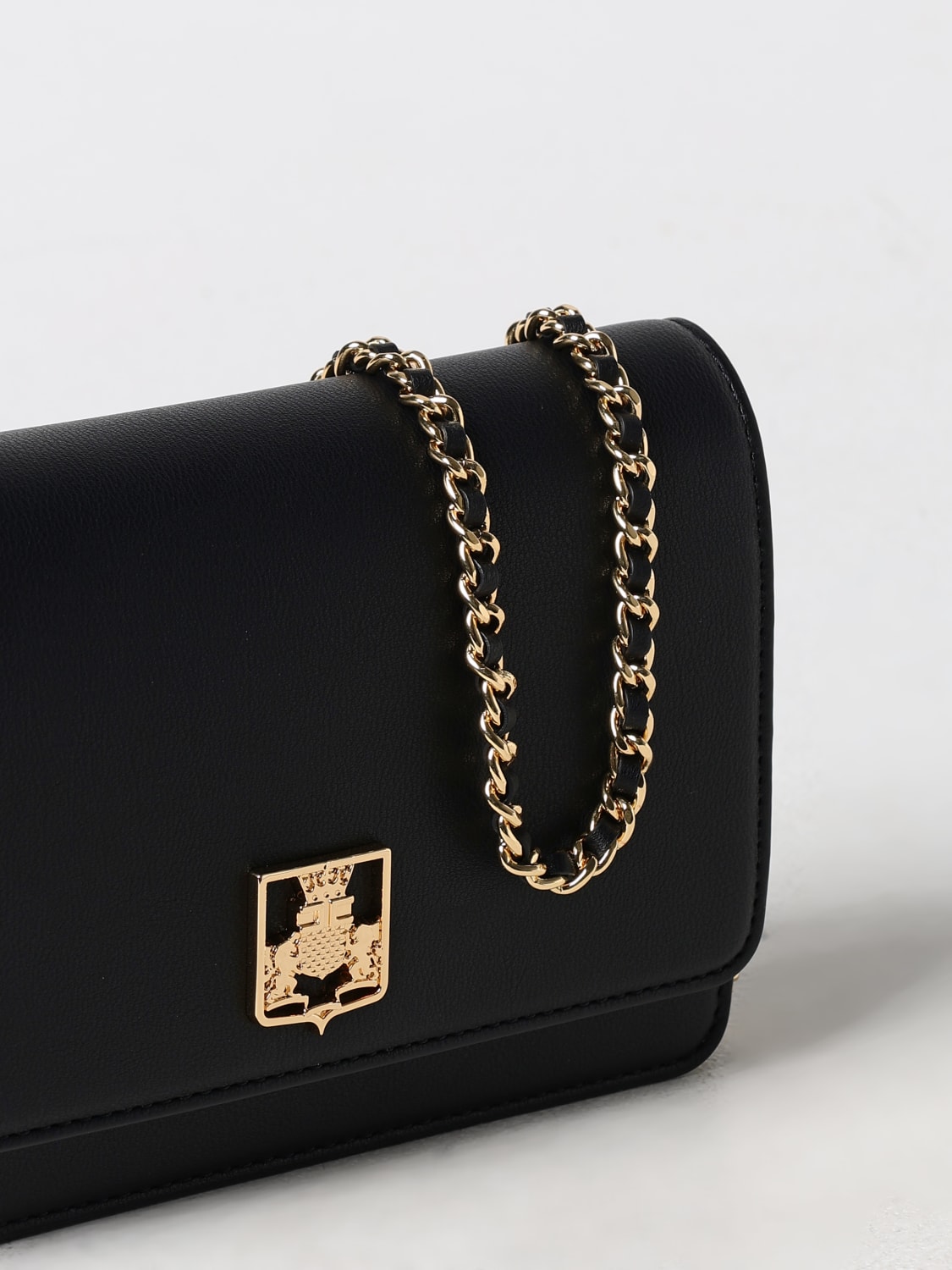 ELISABETTA FRANCHI MINI BAG: Shoulder bag woman Elisabetta Franchi, Black - Img 3