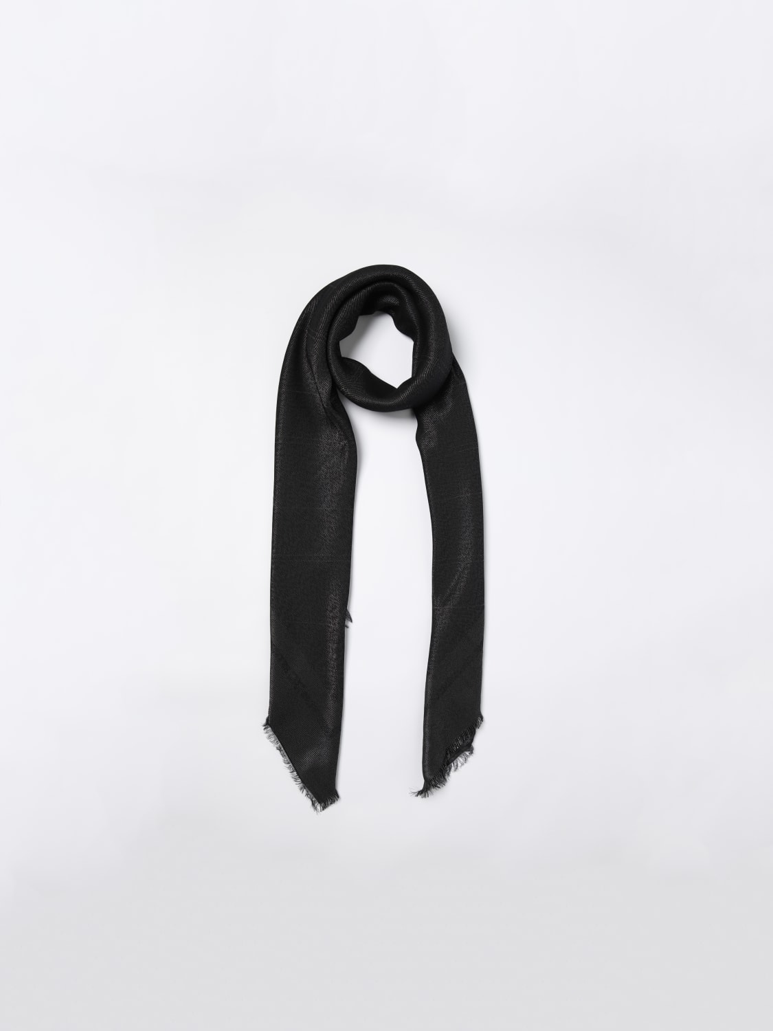 ELISABETTA FRANCHI SCARF: Scarf woman Elisabetta Franchi, Black - Img 2