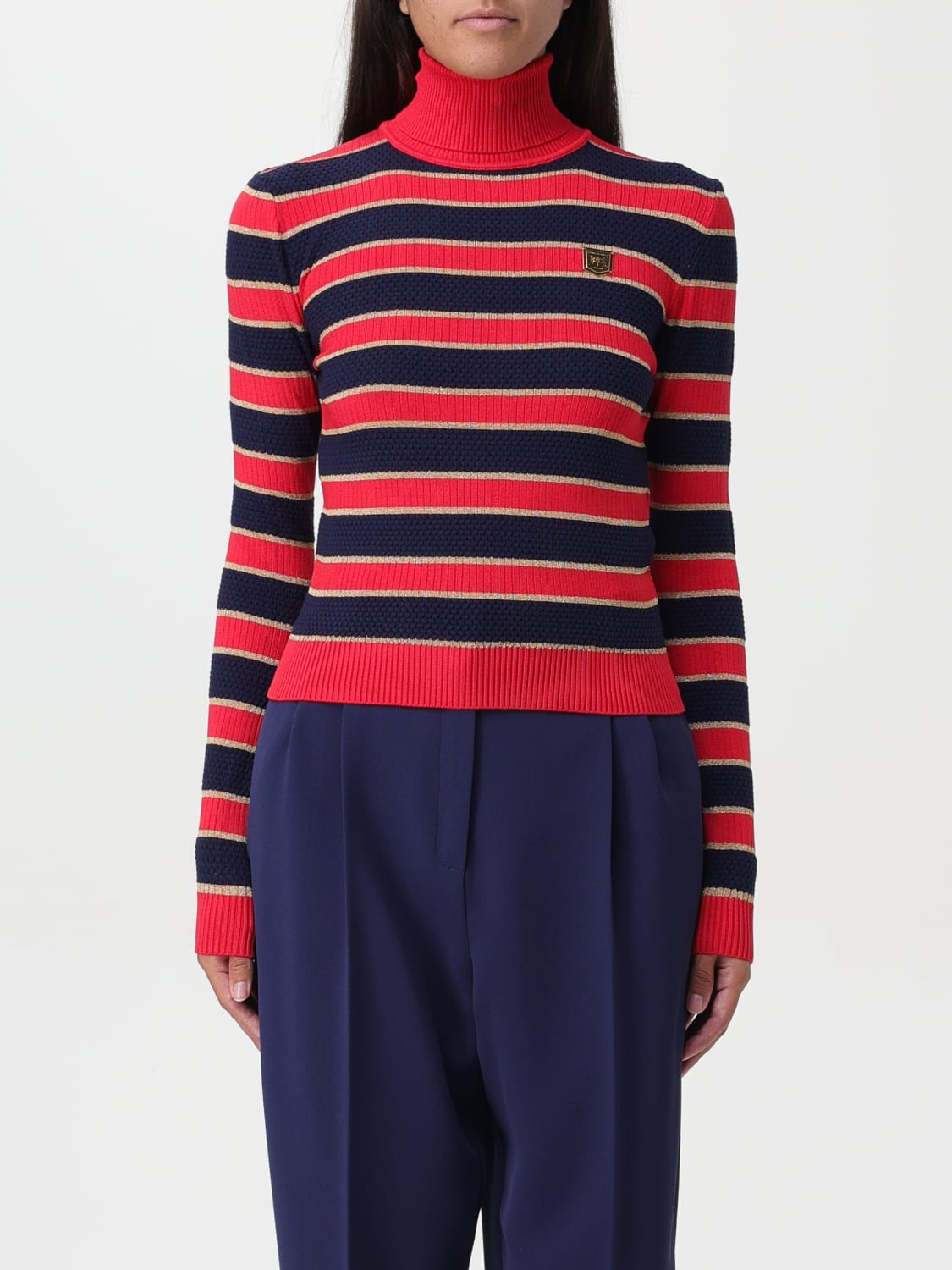 ELISABETTA FRANCHI SWEATER: Sweater woman Elisabetta Franchi, Red - Img 1