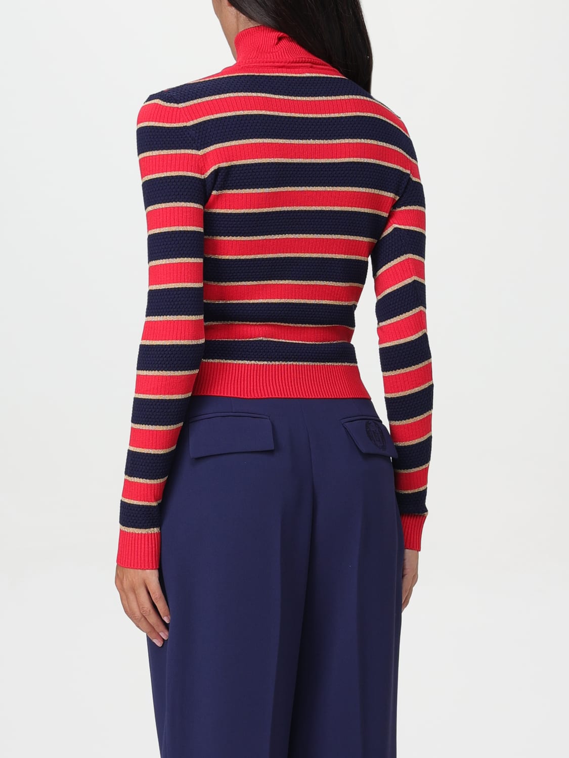 ELISABETTA FRANCHI SWEATER: Sweater woman Elisabetta Franchi, Red - Img 2