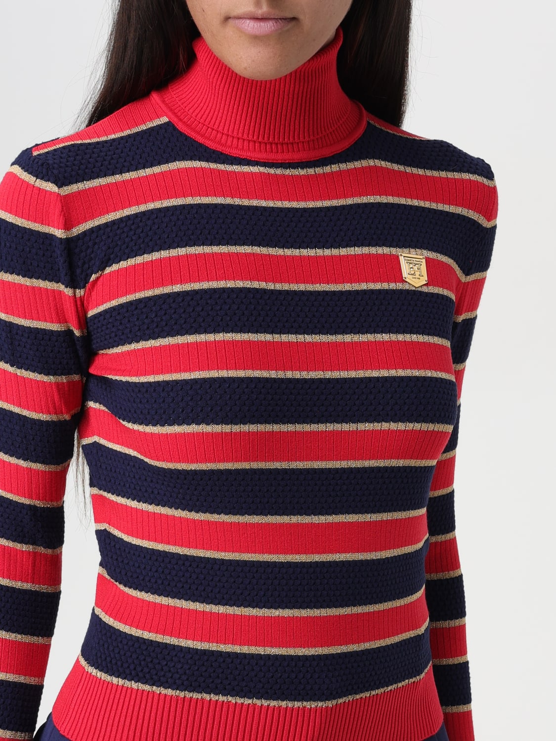 ELISABETTA FRANCHI SWEATER: Sweater woman Elisabetta Franchi, Red - Img 3