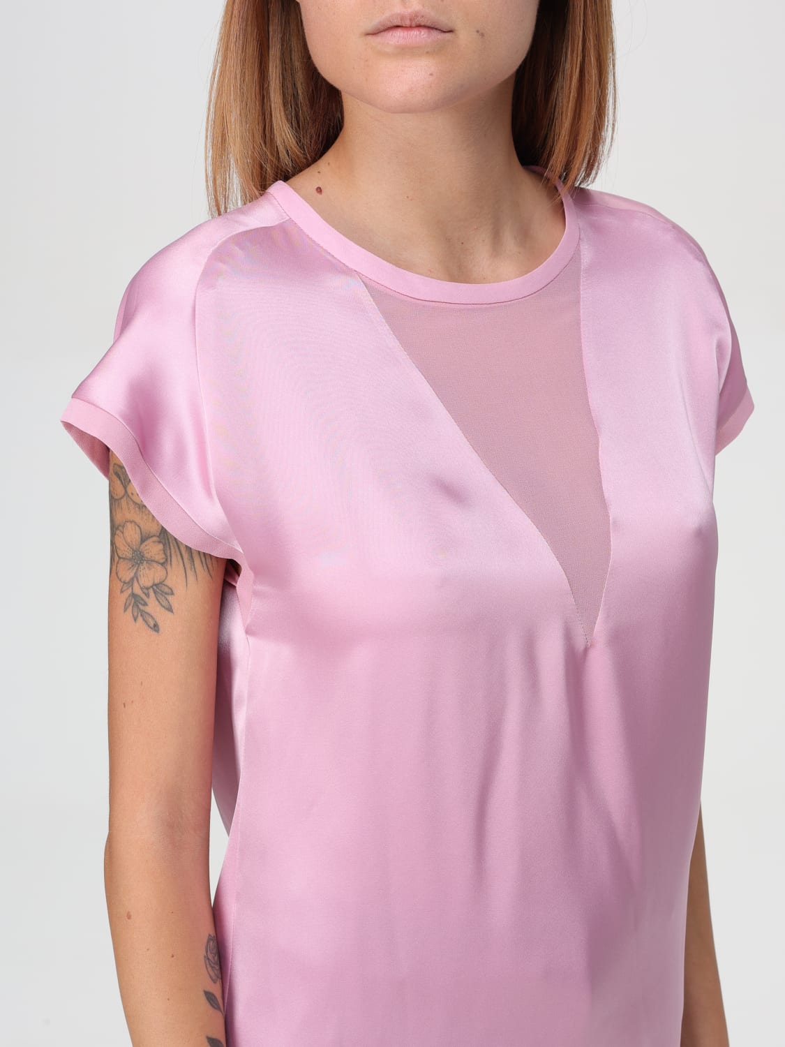 PINKO TOP: Shirt woman Pinko, Pink - Img 3