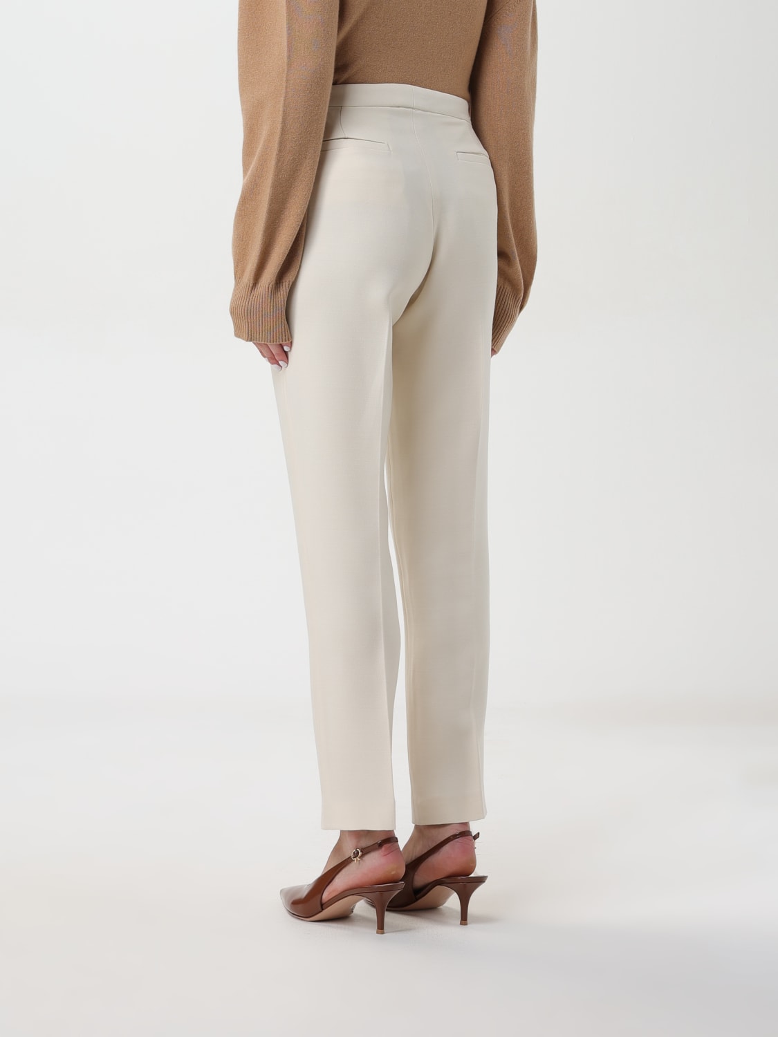 FABIANA FILIPPI PANTS: Pants woman Fabiana Filippi, White - Img 3