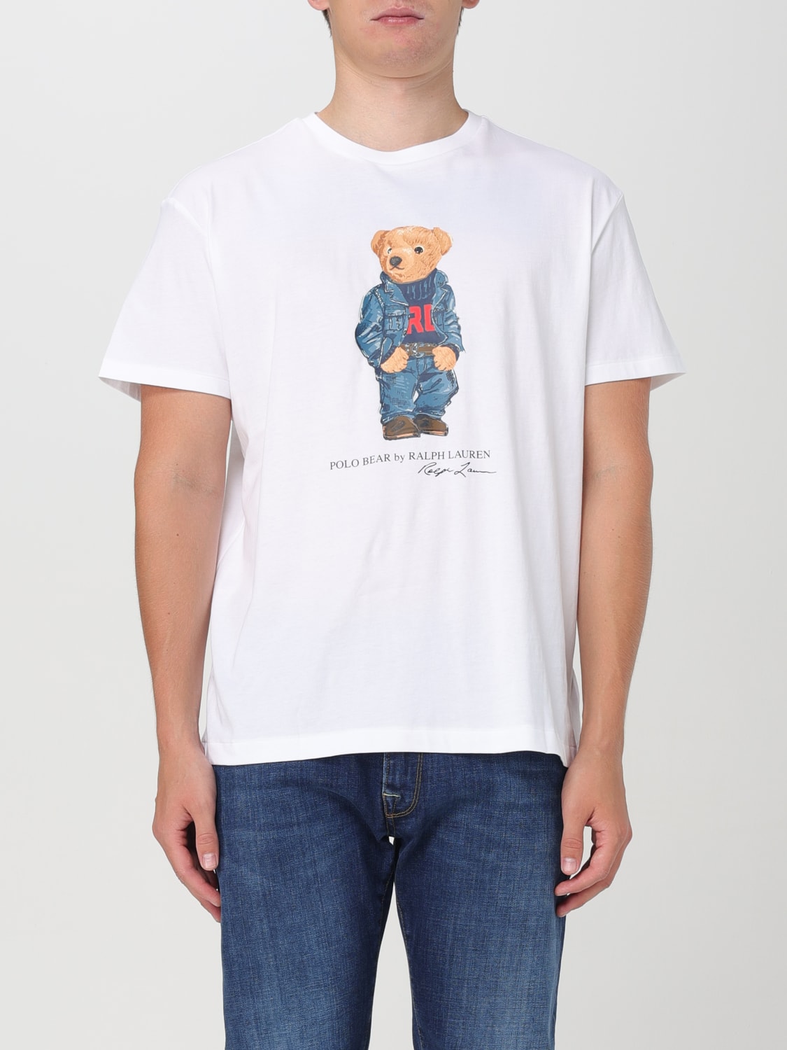 Giglio T-shirt con stampa bear Polo Ralph Lauren