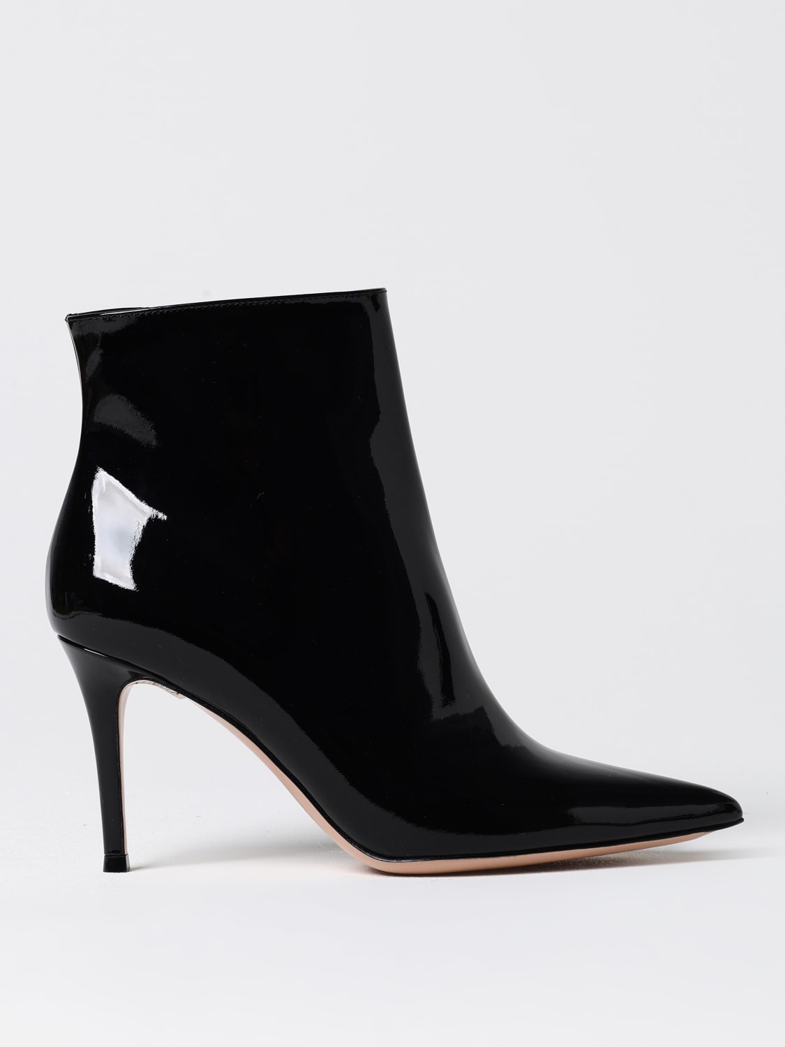 GIANVITO ROSSI FLAT ANKLE BOOTS: Boots woman Gianvito Rossi, Black - Img 1