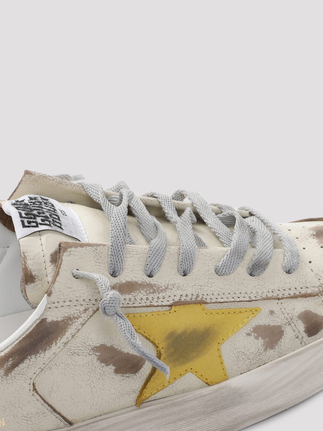 GOLDEN GOOSE SNEAKERS: Sneakers men Golden Goose, Beige - Img 4