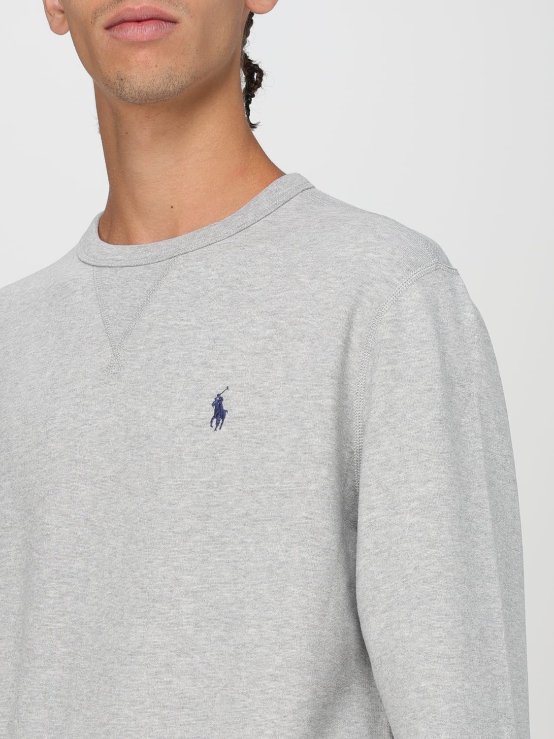 POLO RALPH LAUREN Sweatshirt men Grey Polo Ralph Lauren sweatshirt 710766772 online at GIGLIO.COM