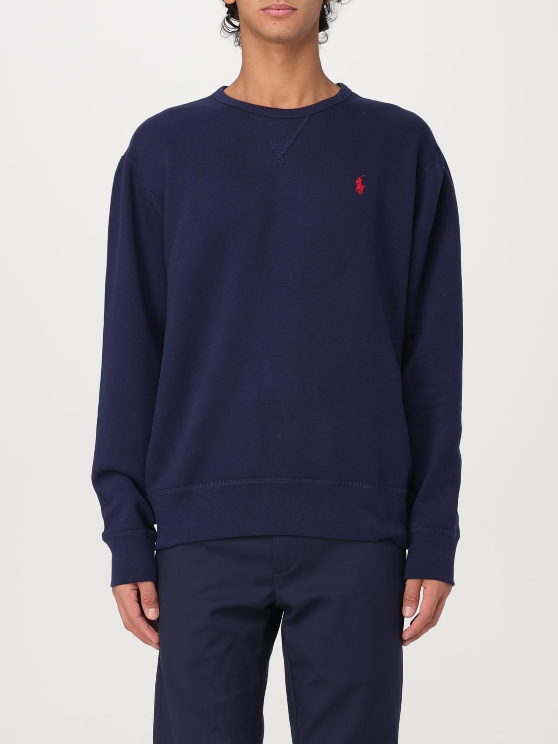 POLO RALPH LAUREN SWEATSHIRT: Sweatshirt men Polo Ralph Lauren, Blue 1 - Img 1