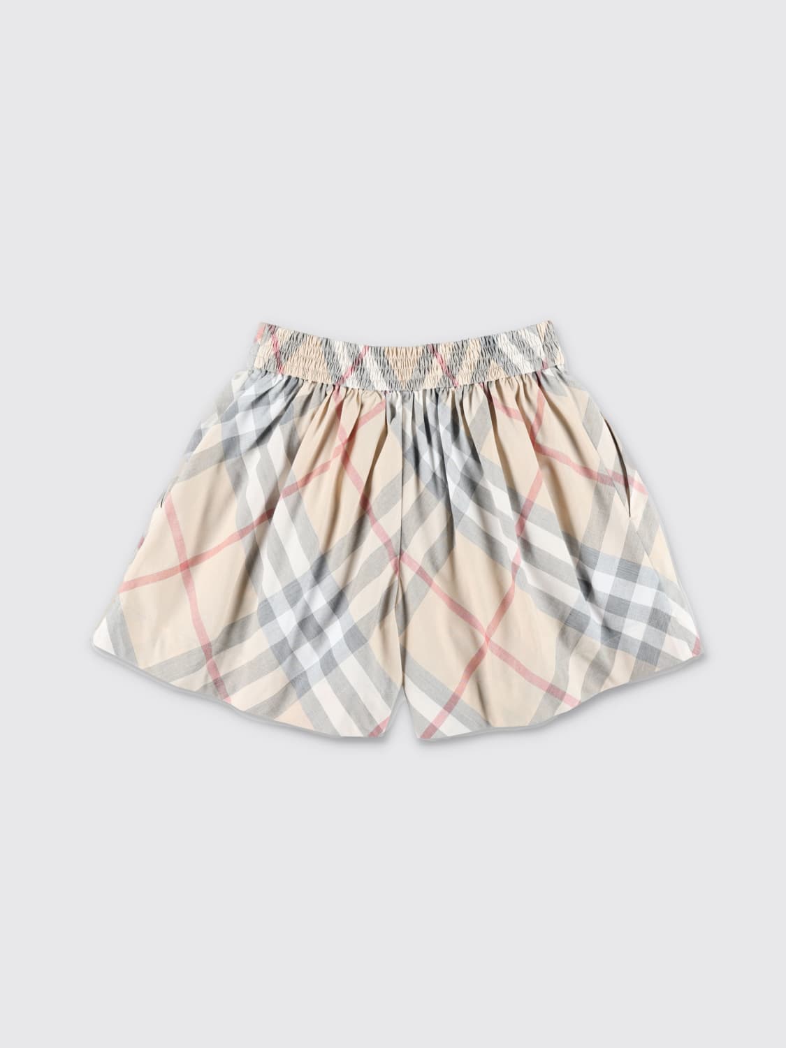BURBERRY SHORTS: Short kids Burberry, Beige - Img 2