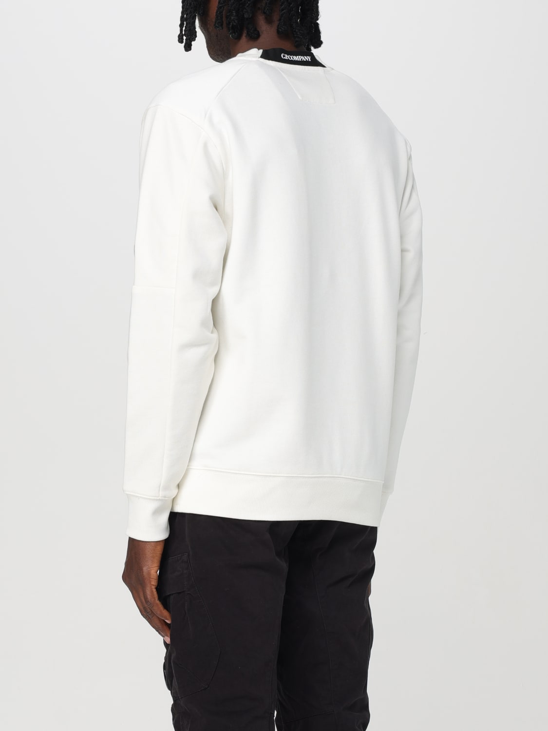 C.P. COMPANY SWEATSHIRT: Sweatshirt men C.P. Company, White - Img 3