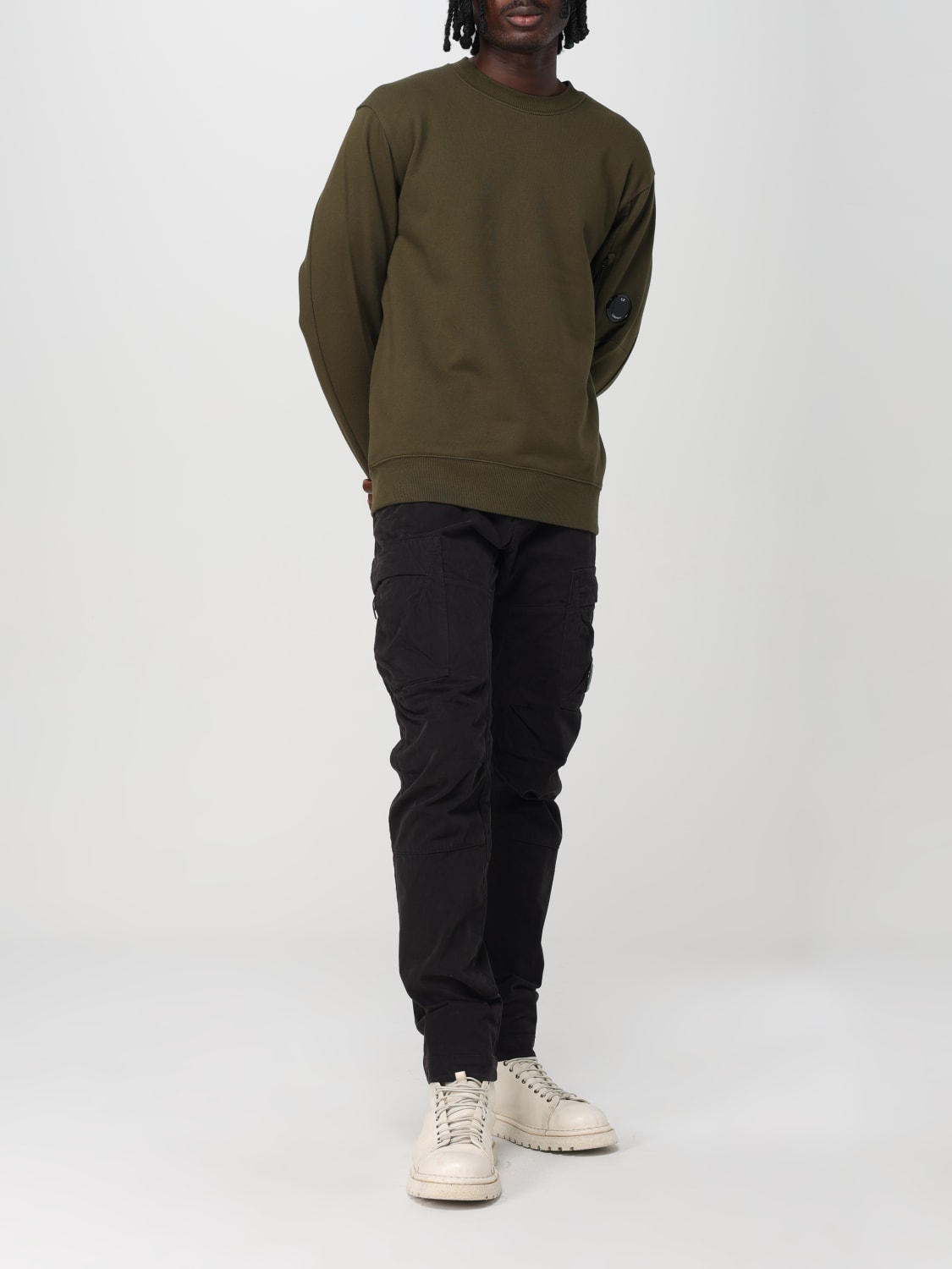 C.P. COMPANY SWEATSHIRT: Sweatshirt men C.P. Company, Ivory - Img 2