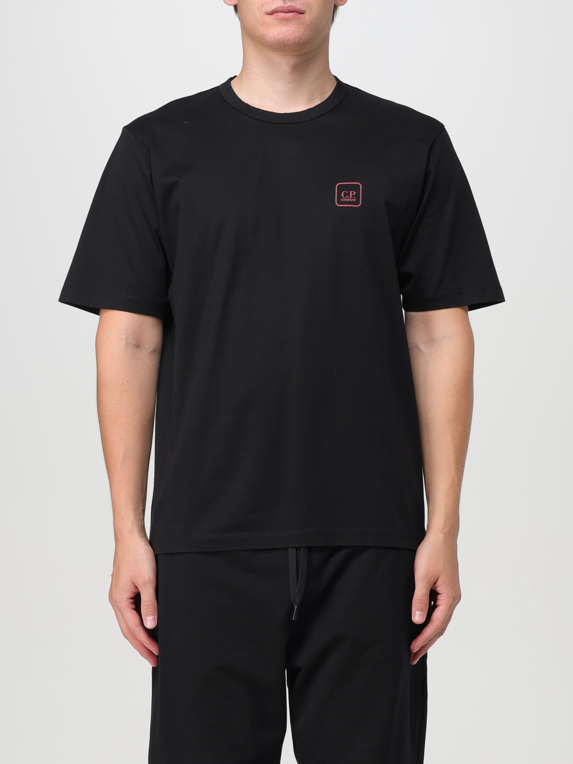 C.P. COMPANY T-SHIRT: T-shirt men C.P. Company, Black - Img 1