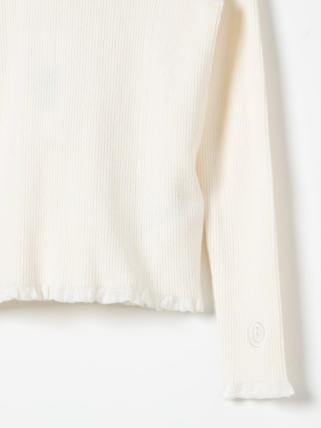 MM6 MAISON MARGIELA SWEATER: Sweater kids Mm6 Maison Margiela, White - Img 3