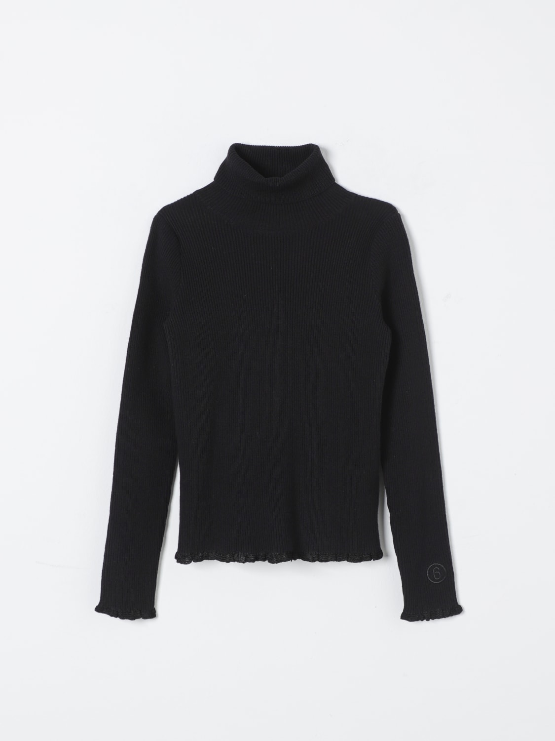 MM6 MAISON MARGIELA SWEATER: Sweater kids Mm6 Maison Margiela, Black - Img 1